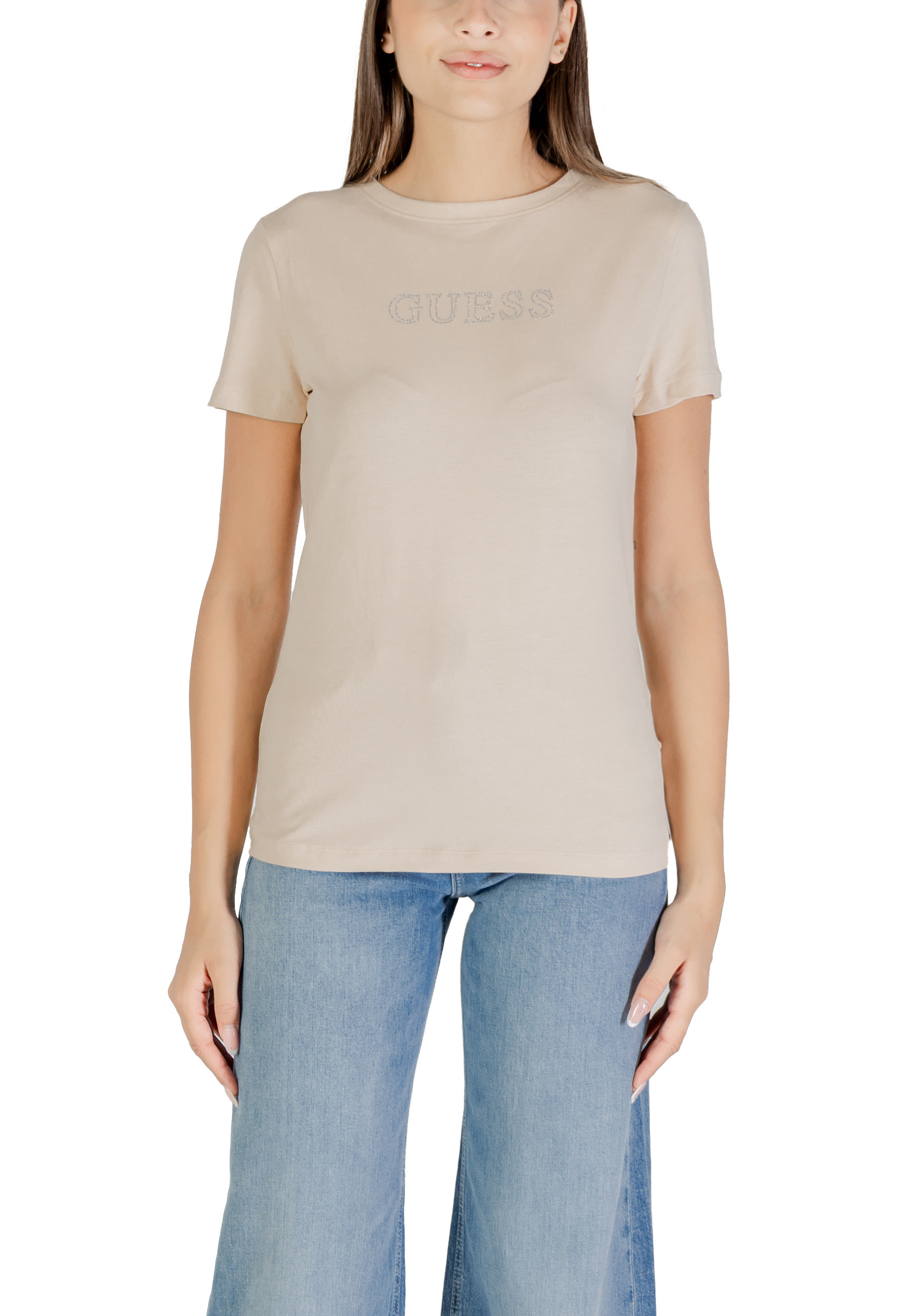 

Футболка GUESS, бежевый