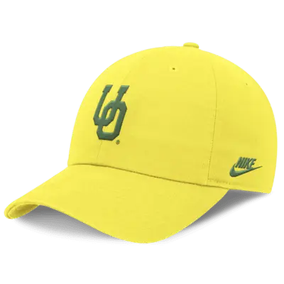 

Бейсболка Nike Oregon Ducks Legacy Club, цвет Yellow Strike