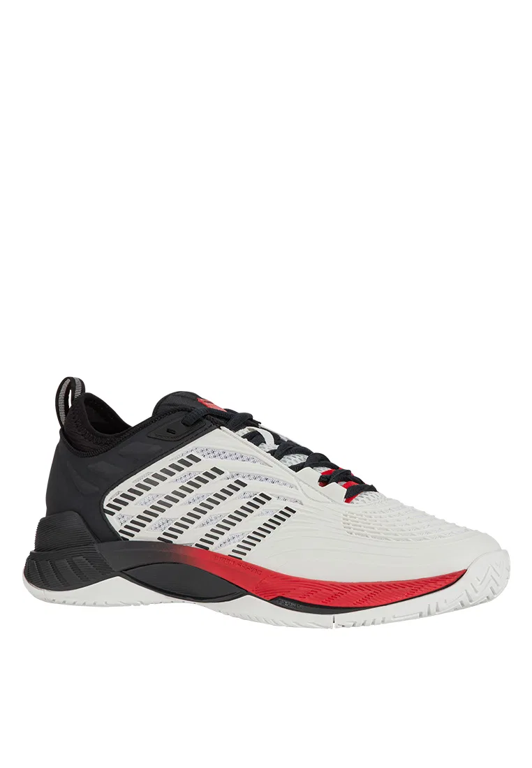 Мужские теннисные кроссовки Hypercourt Supreme 2, Puma K-Swiss, белый/черный/красный — фото 2