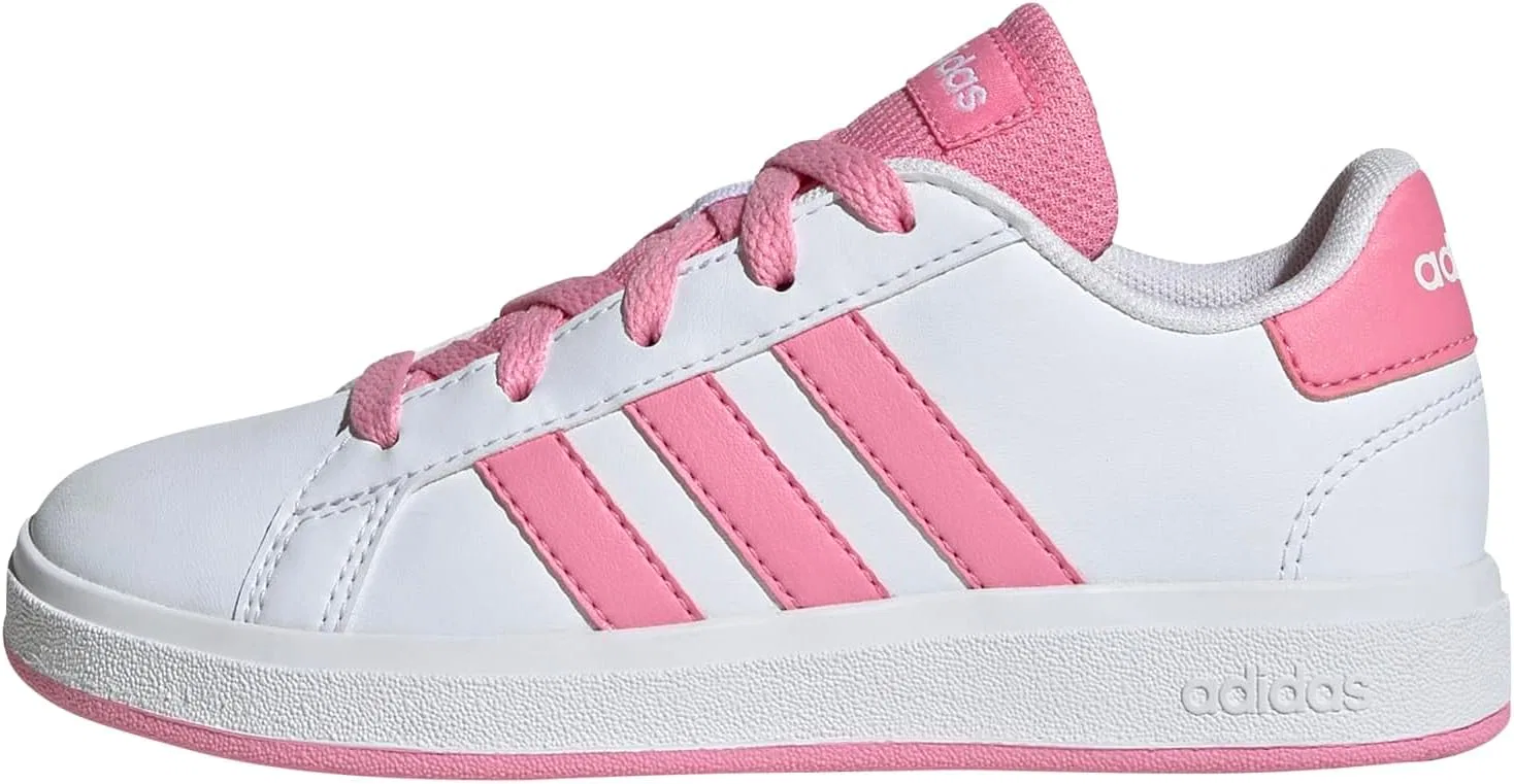 Кроссовки Grand Court 2.0, adidas, White/Bliss Pink/Black