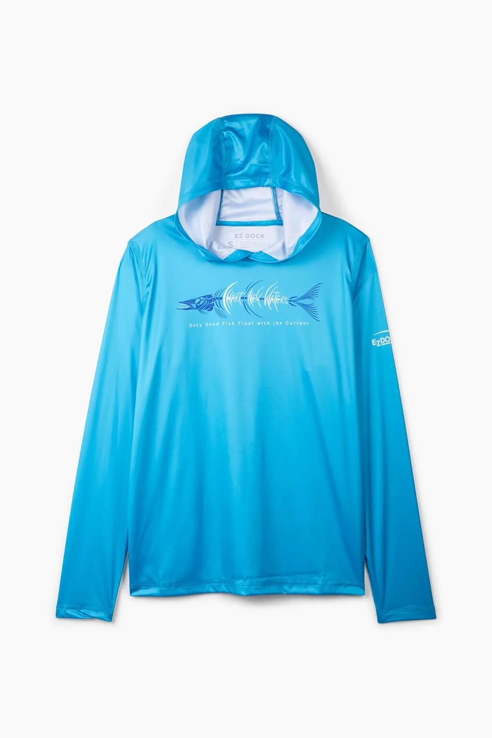 

Толстовка с капюшоном Performance "Chart New Waters" | Футболка с длинным рукавом и защитой от солнца UPF 50+ EZ Dock