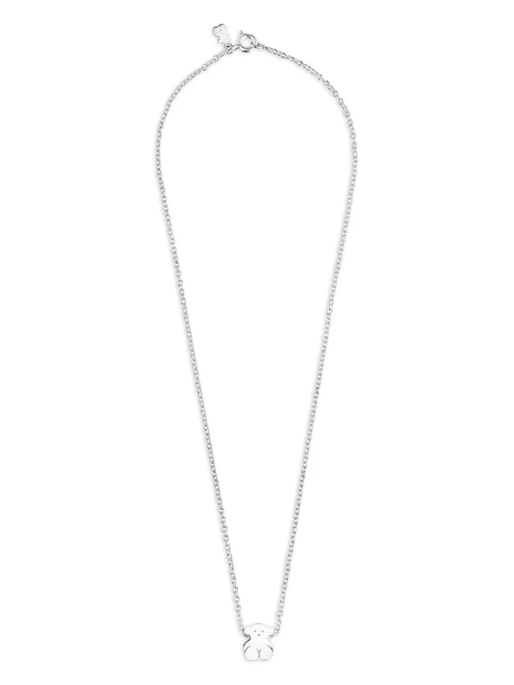 

Ожерелье с подвеской в форме медведя TOUS, серебряный