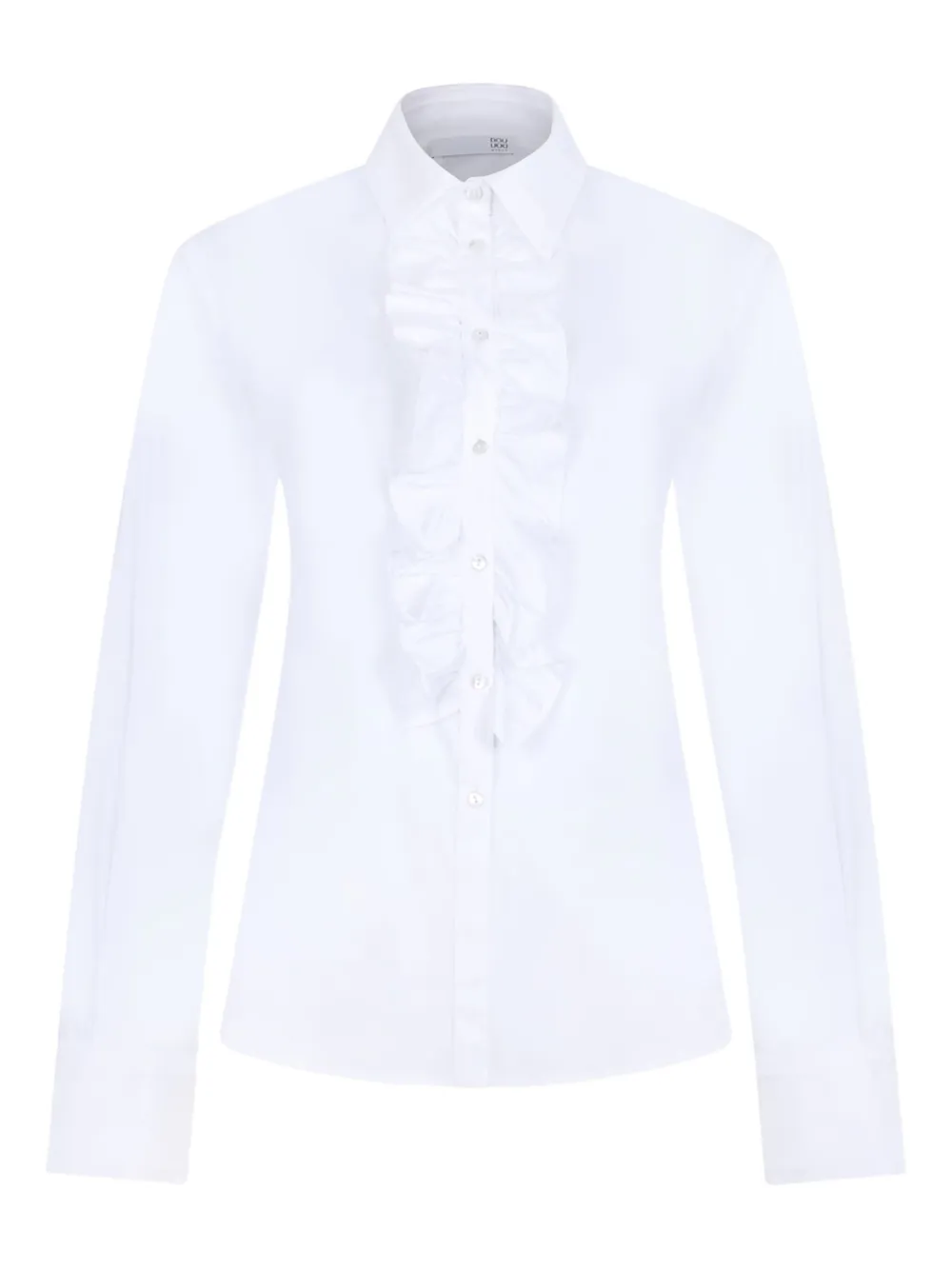 

Рубашка с оборками Douuod, белый