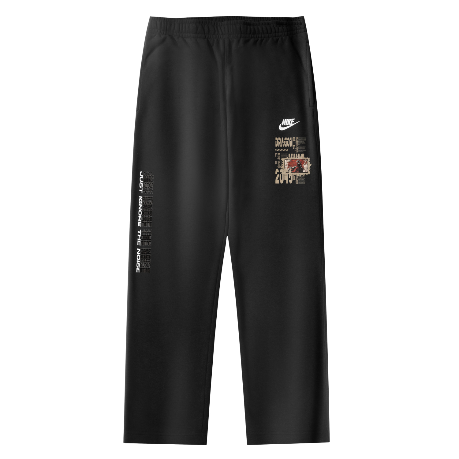 

Nike Мужские и женские спортивные штаны M Nsw Club Pant Oh Ft Knitted черный