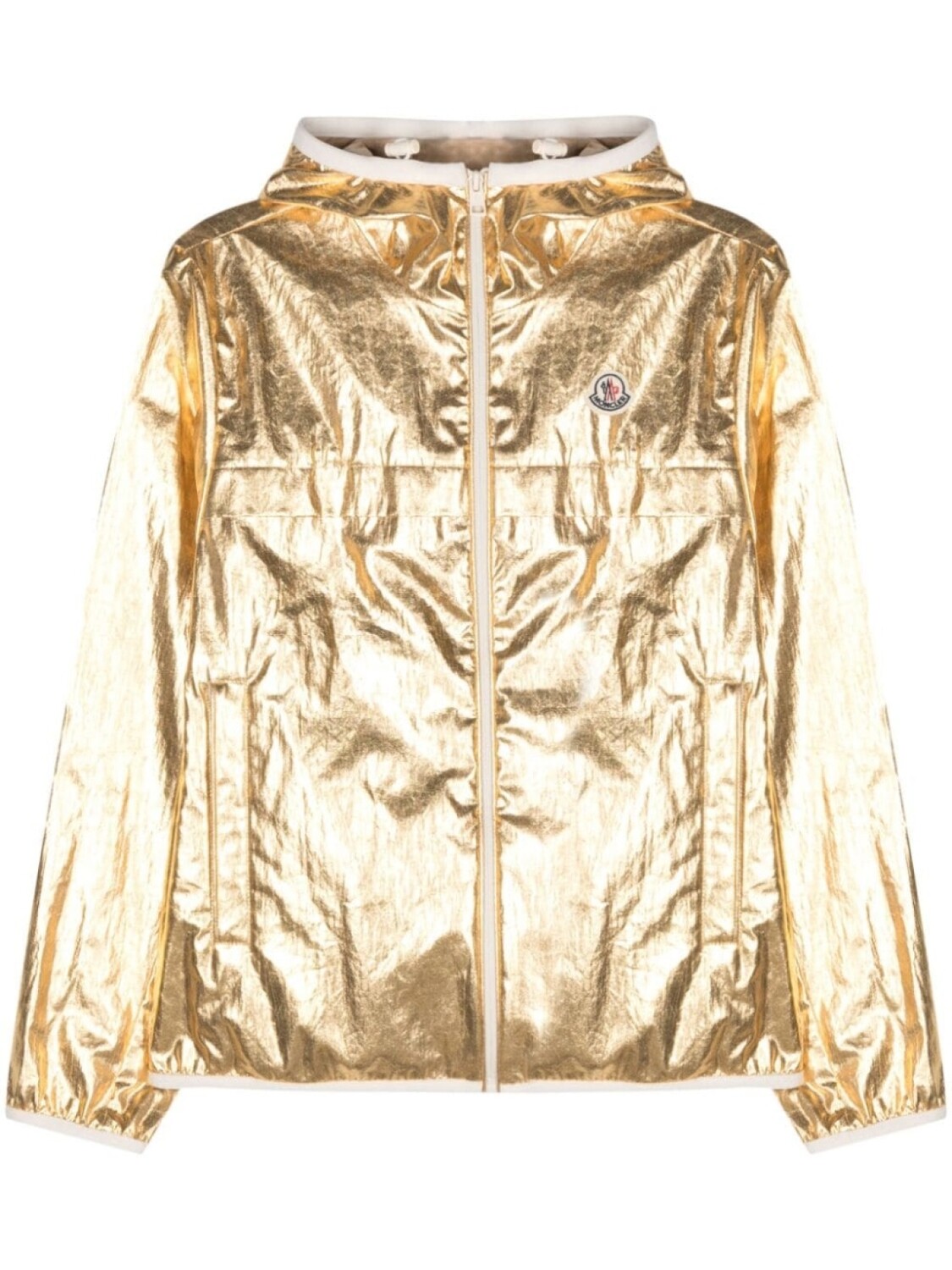 

Ламинированная куртка Roques с капюшоном Moncler, золотистый