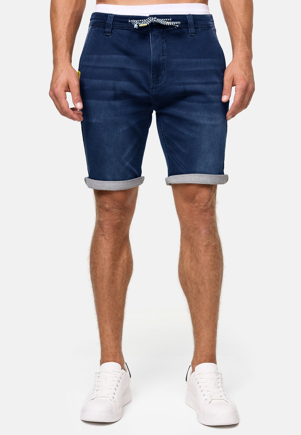 

Джинсовые шорты INDICODE JEANS, синий