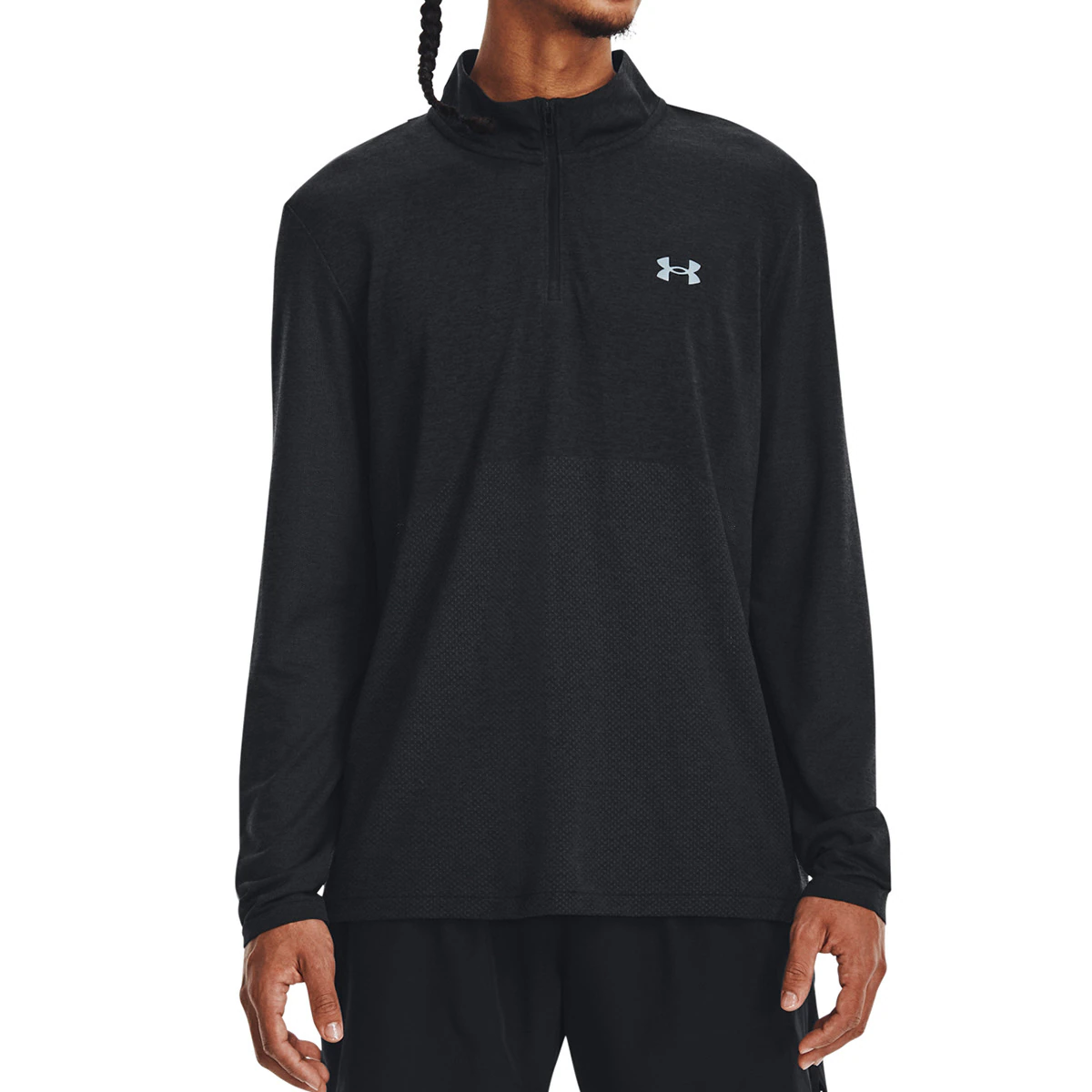 

Мужская футболка Seamless Stride Under Armour, чёрный