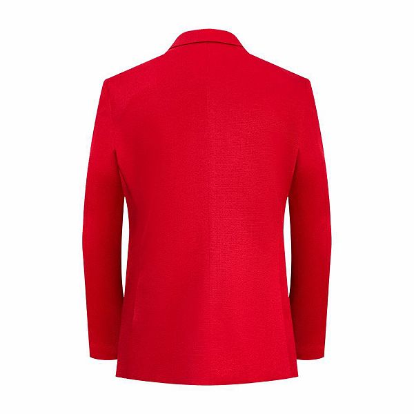 Классический блейзер для мальчиков slim fit Elie Balleh, White — фото 2