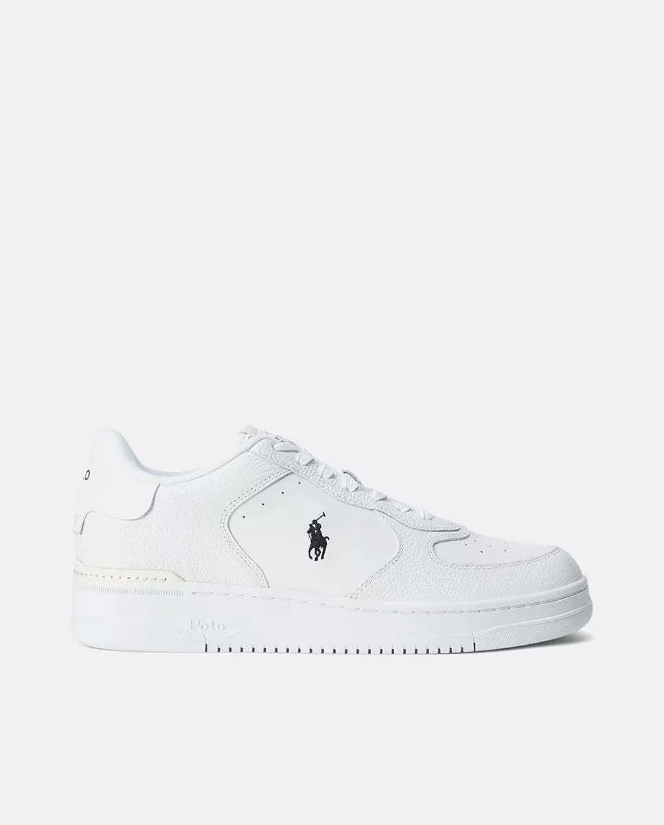 

MASTERS CRT мужские низкие кожаные кроссовки в форме корзины Polo Ralph Lauren, цвет Piel Blanco, Белый, MASTERS CRT мужские низкие кожаные кроссовки в форме корзины Polo Ralph Lauren, цвет Piel Blanco