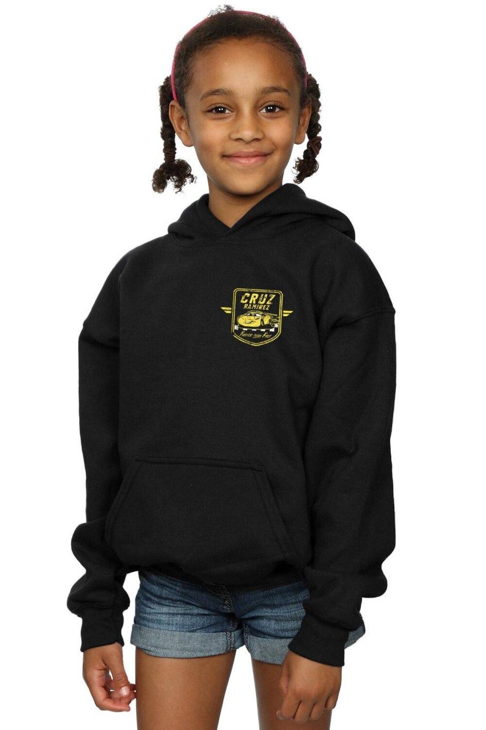 

Толстовка с искусственным карманом и логотипом Cars Cruz Ramirez Disney, черный