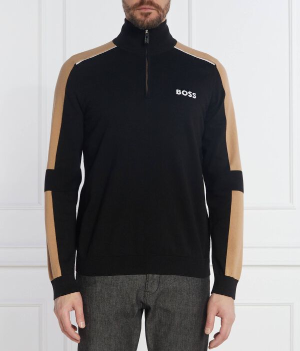 

Свитер zelchior-x Regular fit Boss Green, черный