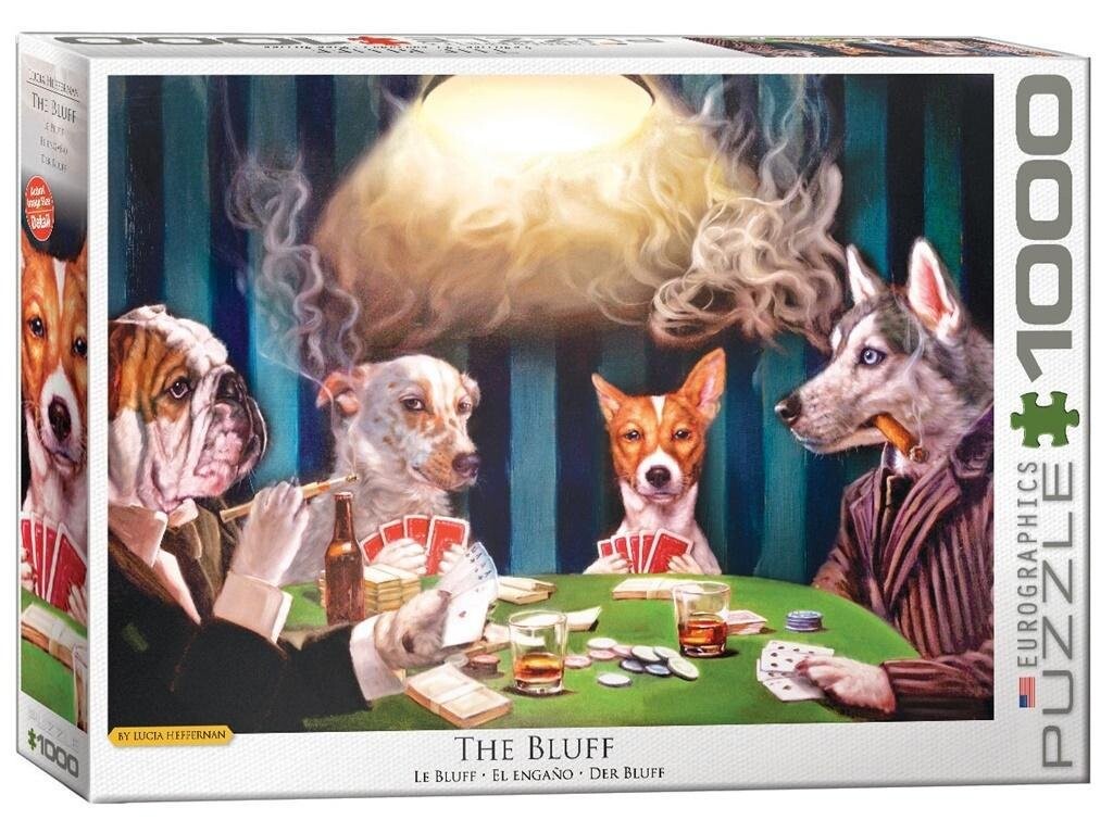 

Пазл Eurographics, Bluf, 1000 шт.