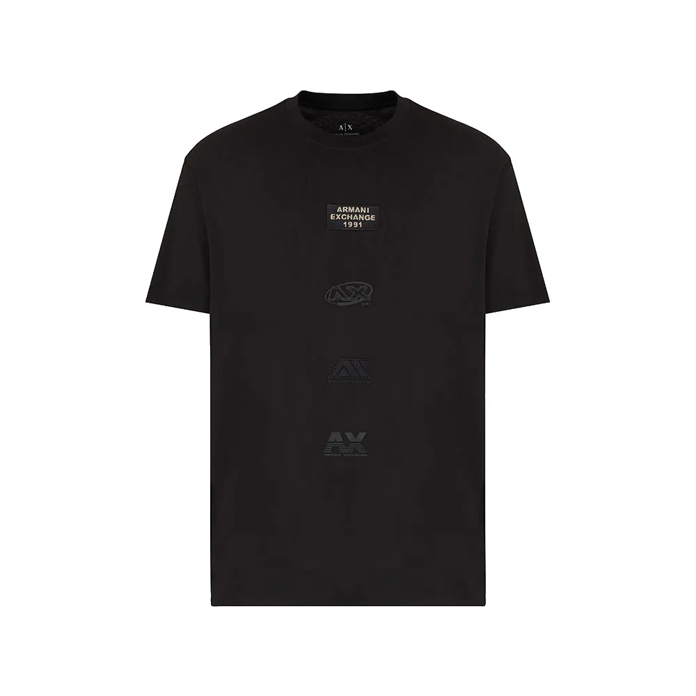

Футболка с коротким рукавом Armani Exchange XM000755A_F13106U, черный