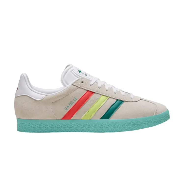 

Кроссовки adidas San Jose Earthquakes x Gazelle '2025 Archive Pack', белый