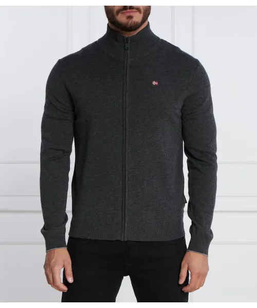 

Шерстяной свитер «Дамаванд» Regular fit Napapijri, серый