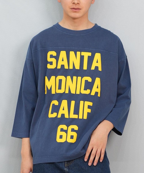 

Murasaki Sports Футболка с рукавом 3/4, принт спереди, DEAR LAUREL, темно-синий