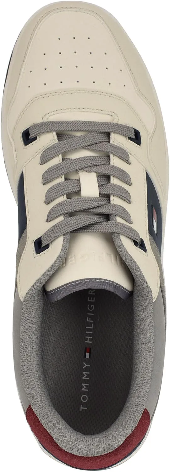 Кроссовки Tommy Hilfiger Mens Trane, светло-серый/кремовый — фото 4
