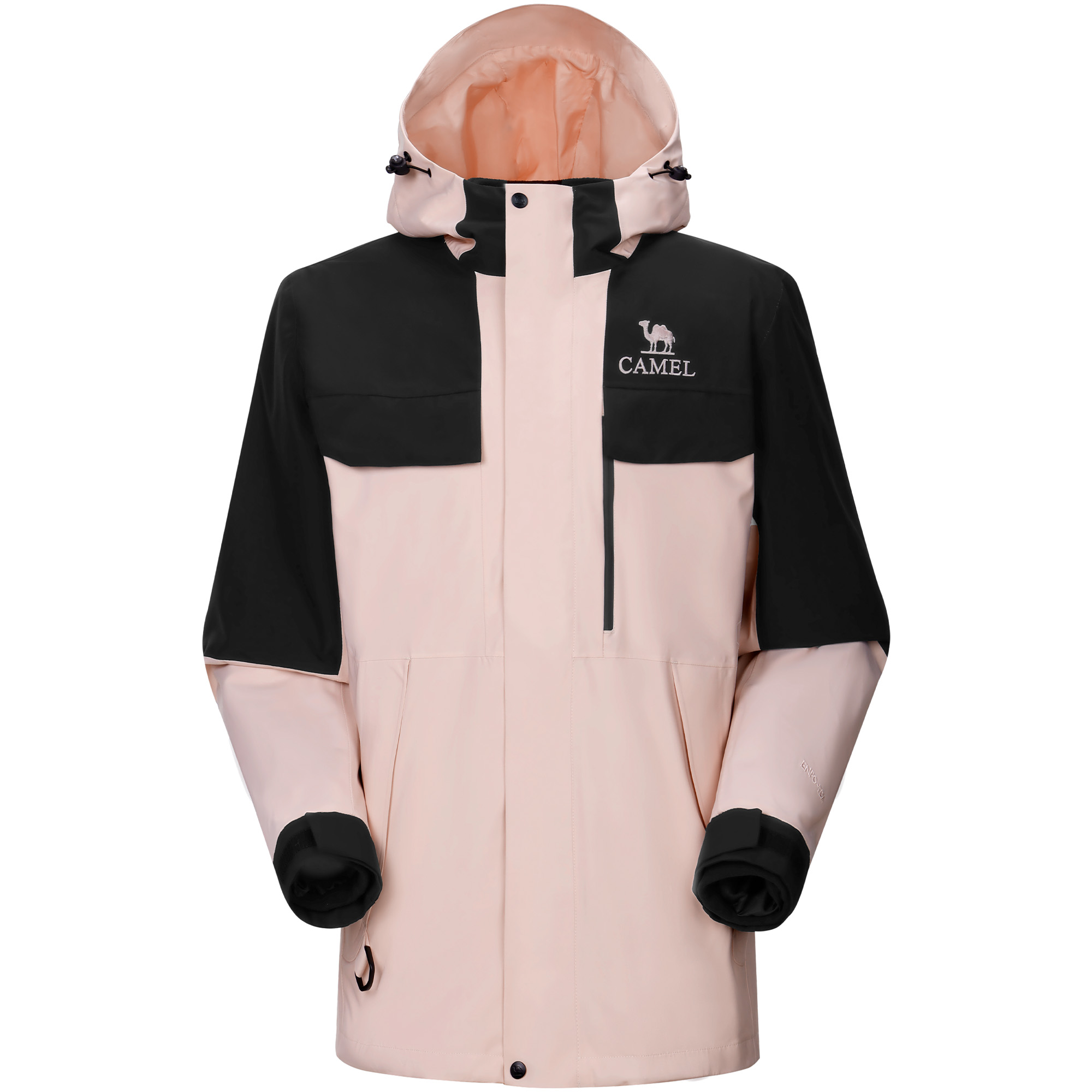 

CAMEL Ветровка для любой погоды Unisex, Mineral Powder/Phantom Black