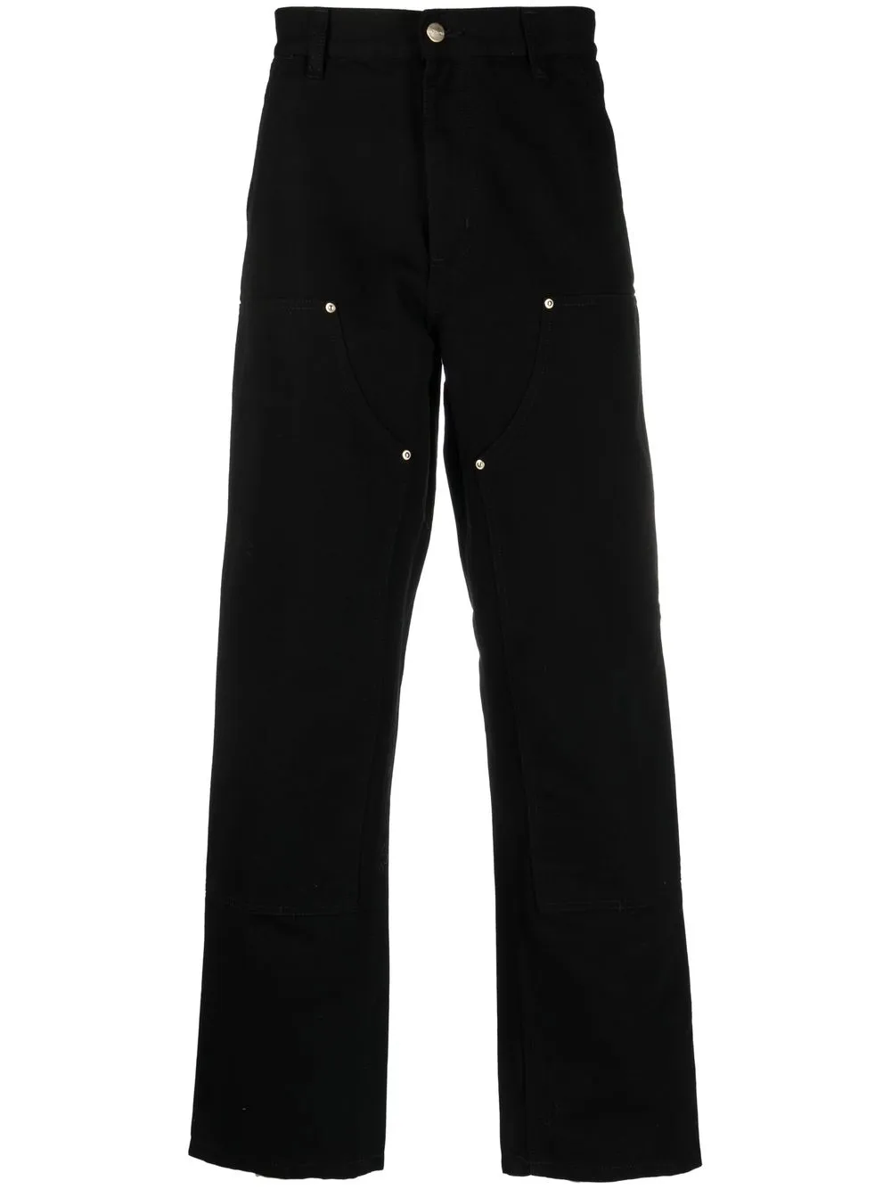 

Джинсы с нашивкой-логотипом CARHARTT WIP, черный