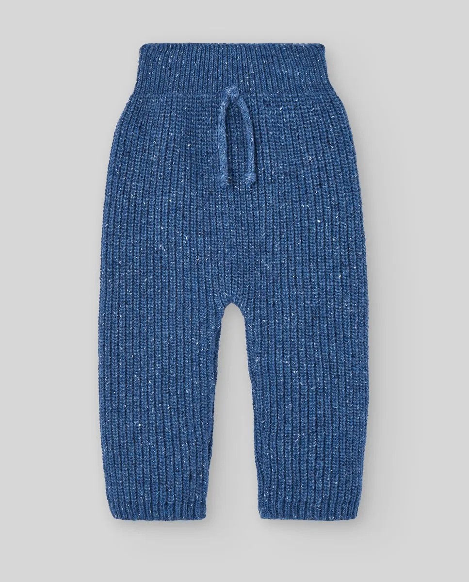 

Вязаные детские гетры из коллекции Nogal PAZ Rodríguez, синий