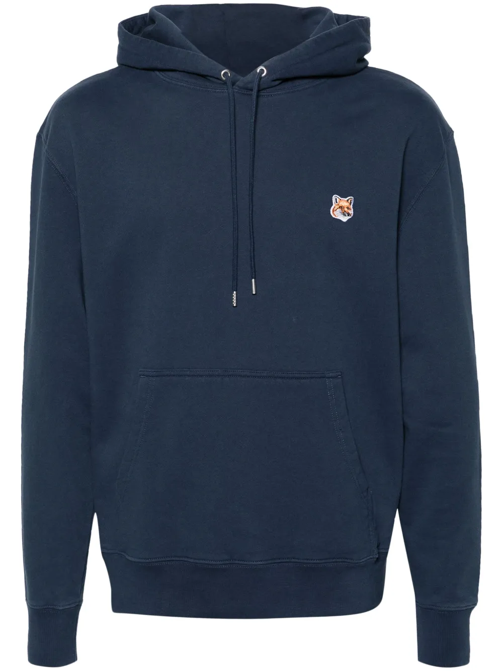 

Худи с нашивкой Fox Maison Kitsuné, синий
