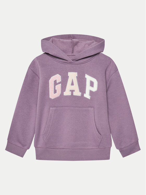 

Толстовка обычного кроя Gap, фиолетовый