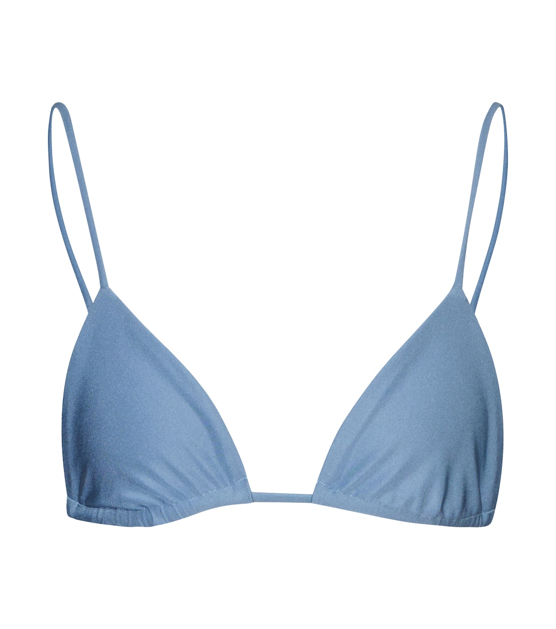 

Через верх бикини Jade Swim, Blue Sheen