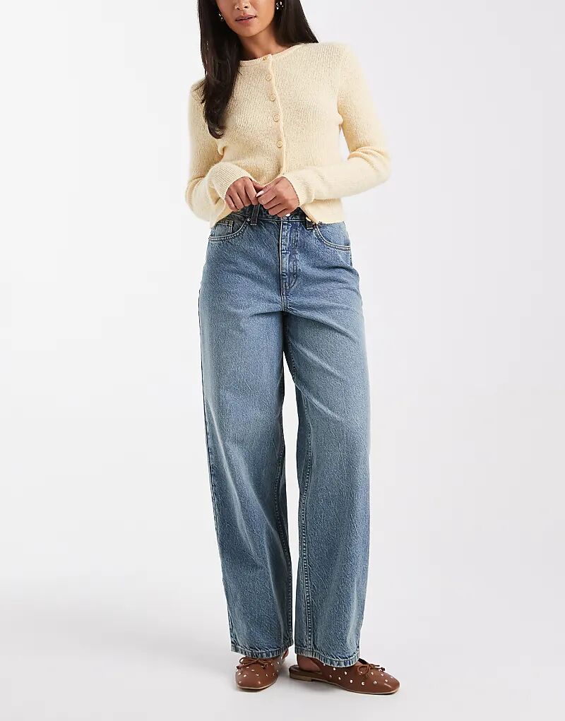 

Мешковатые джинсы Miss Selfridge из грязной ткани