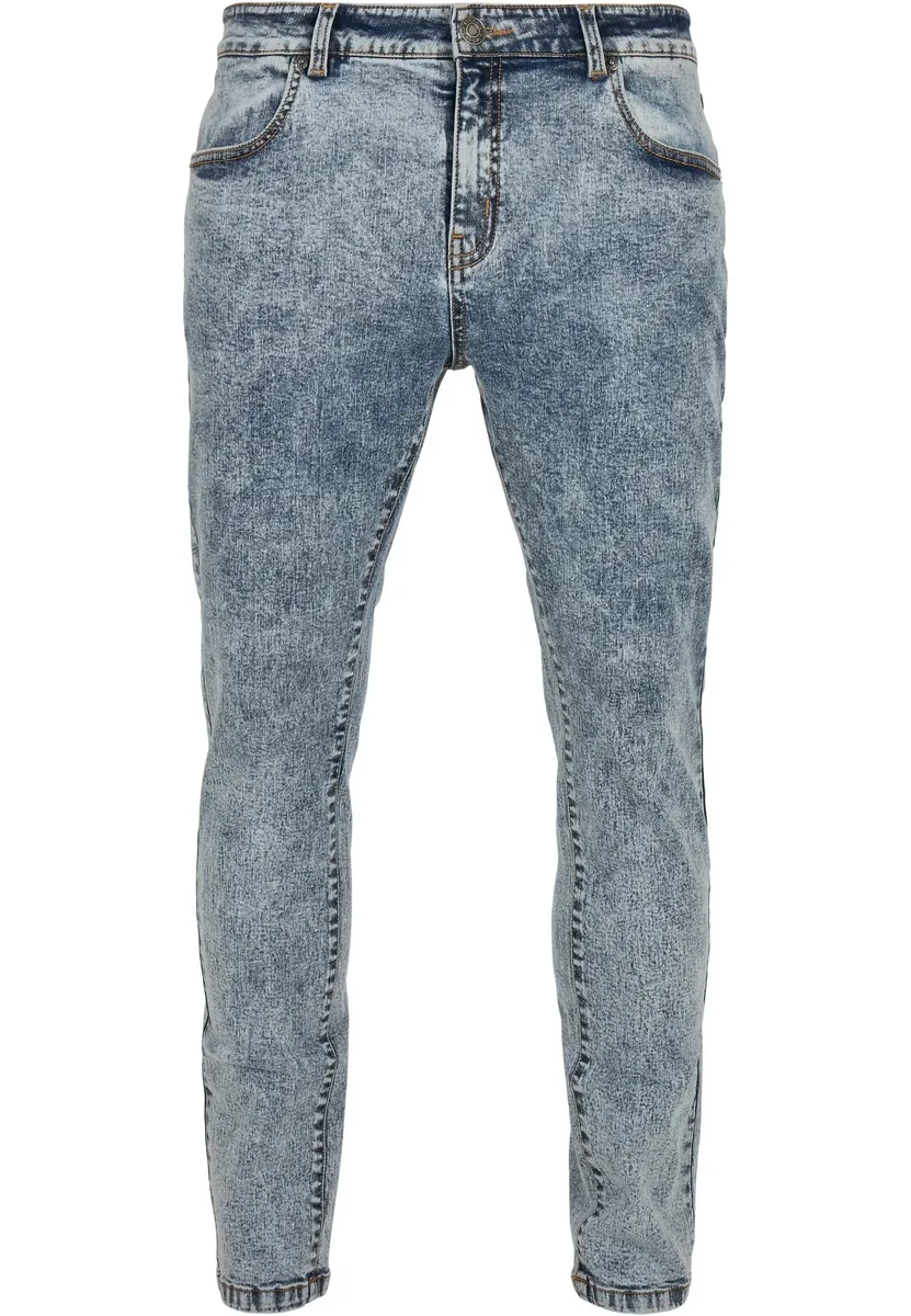 

Удобные джинсы URBAN CLASSICS "Мужские зауженные джинсы Urban Classics " (1 шт.), цвет Lightskyblueacid Washed