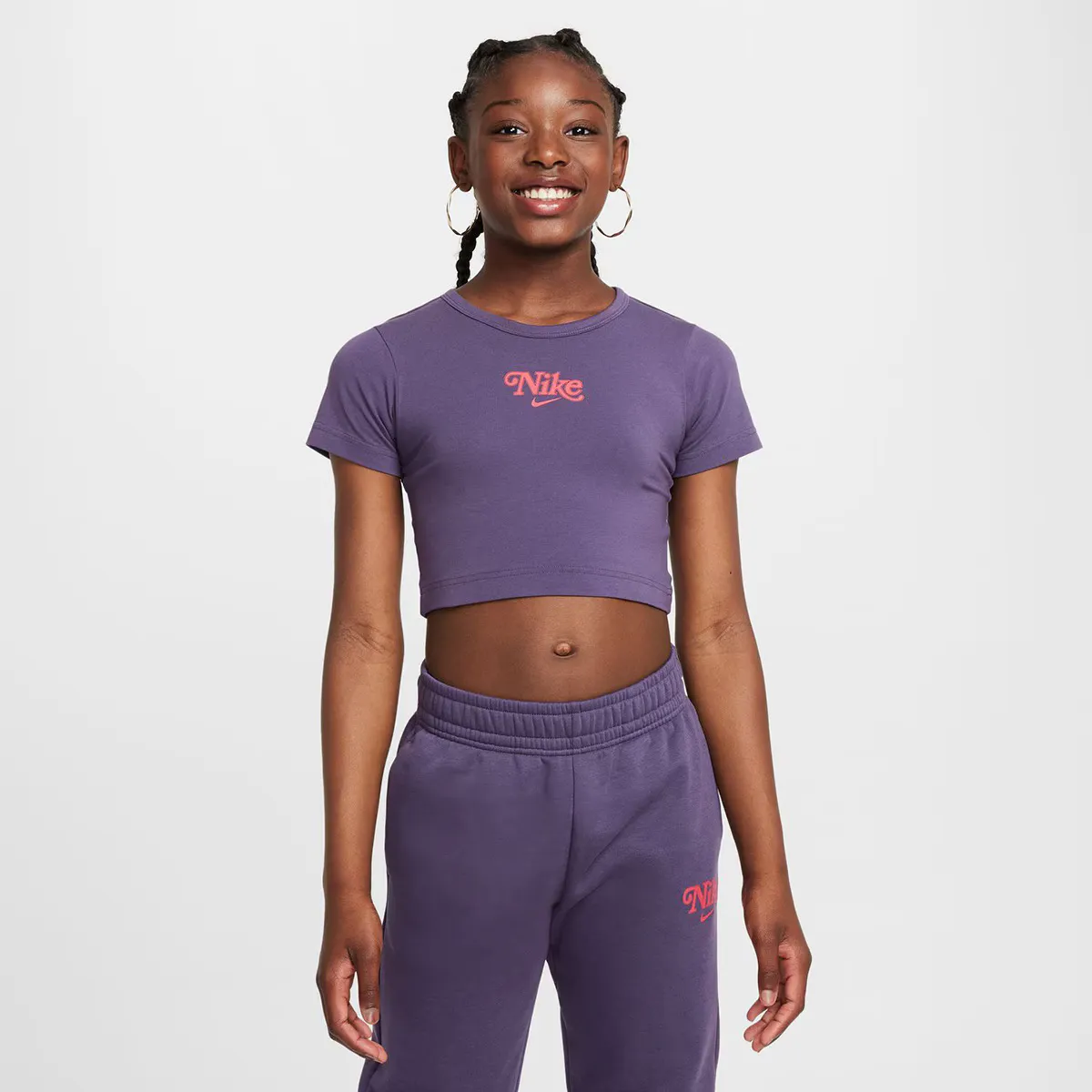 

Футболка для девочек Nike Sportswear, фиолетовый