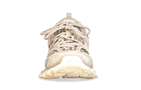 Кроссовки track 1.0 sneakers 'faded beige and white mesh and suede like fabric' Balenciaga, бежевый — фото 3