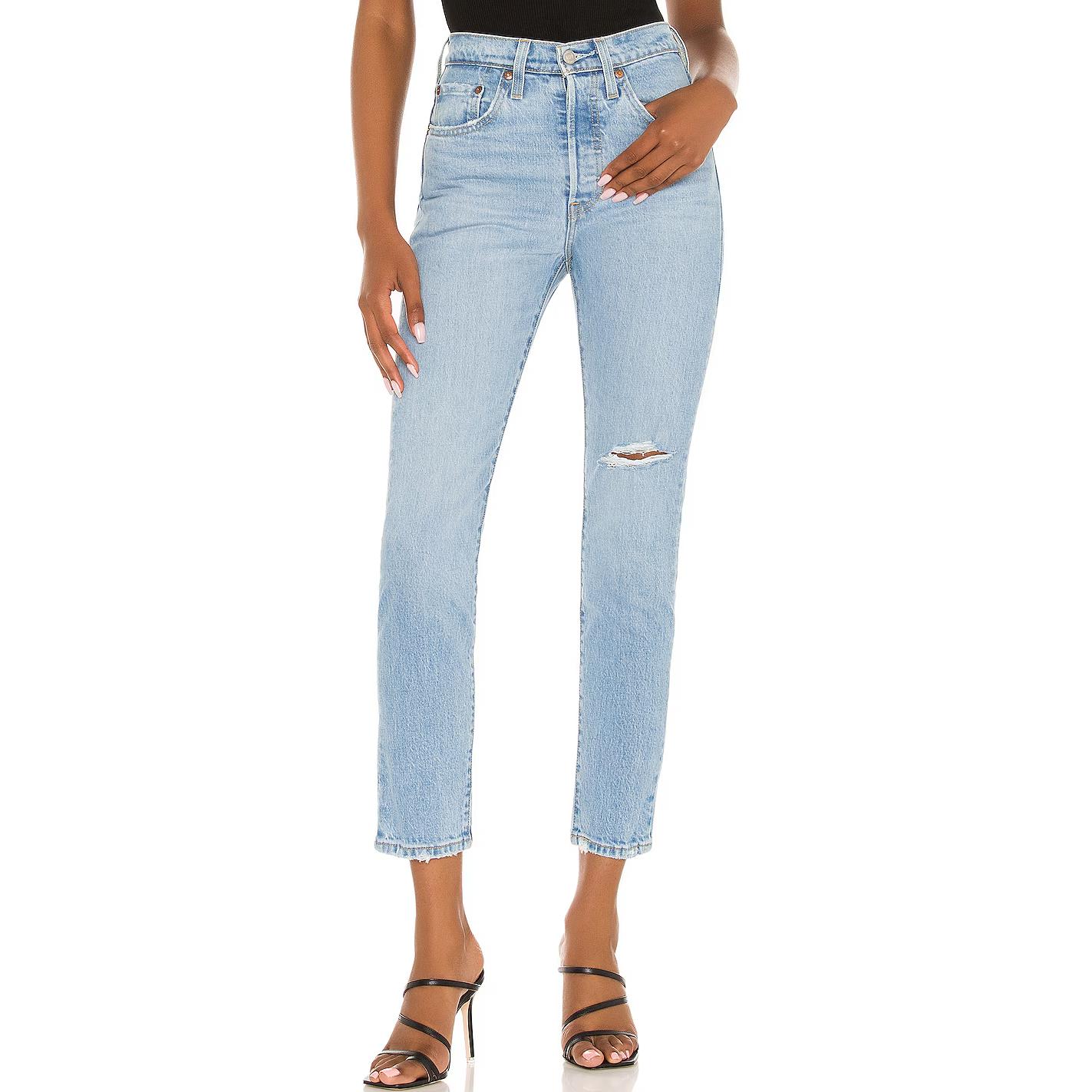 

Джинсы женские синие Levis