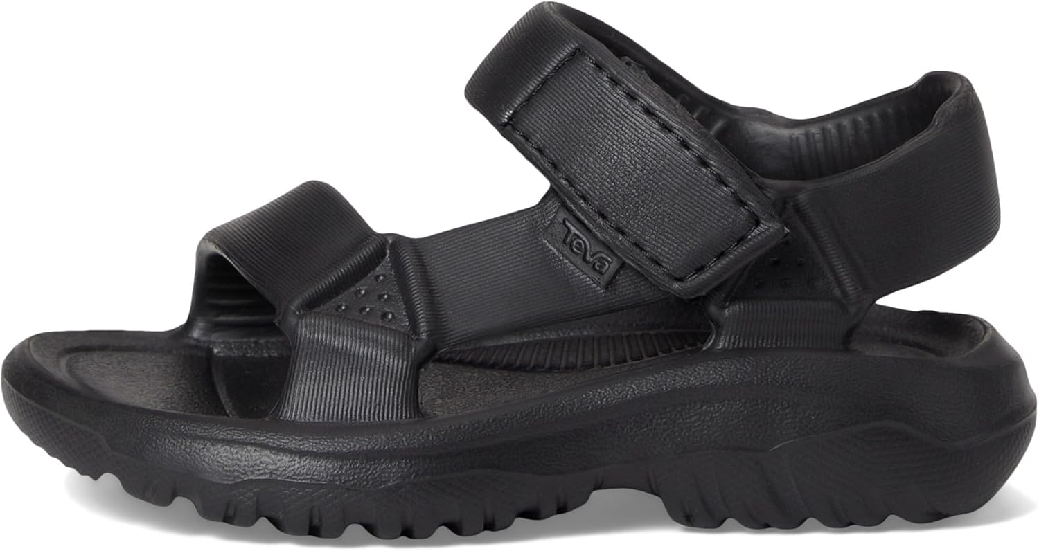Сандалии Teva Hurricane Drift для детей и взрослых, черный — фото 4