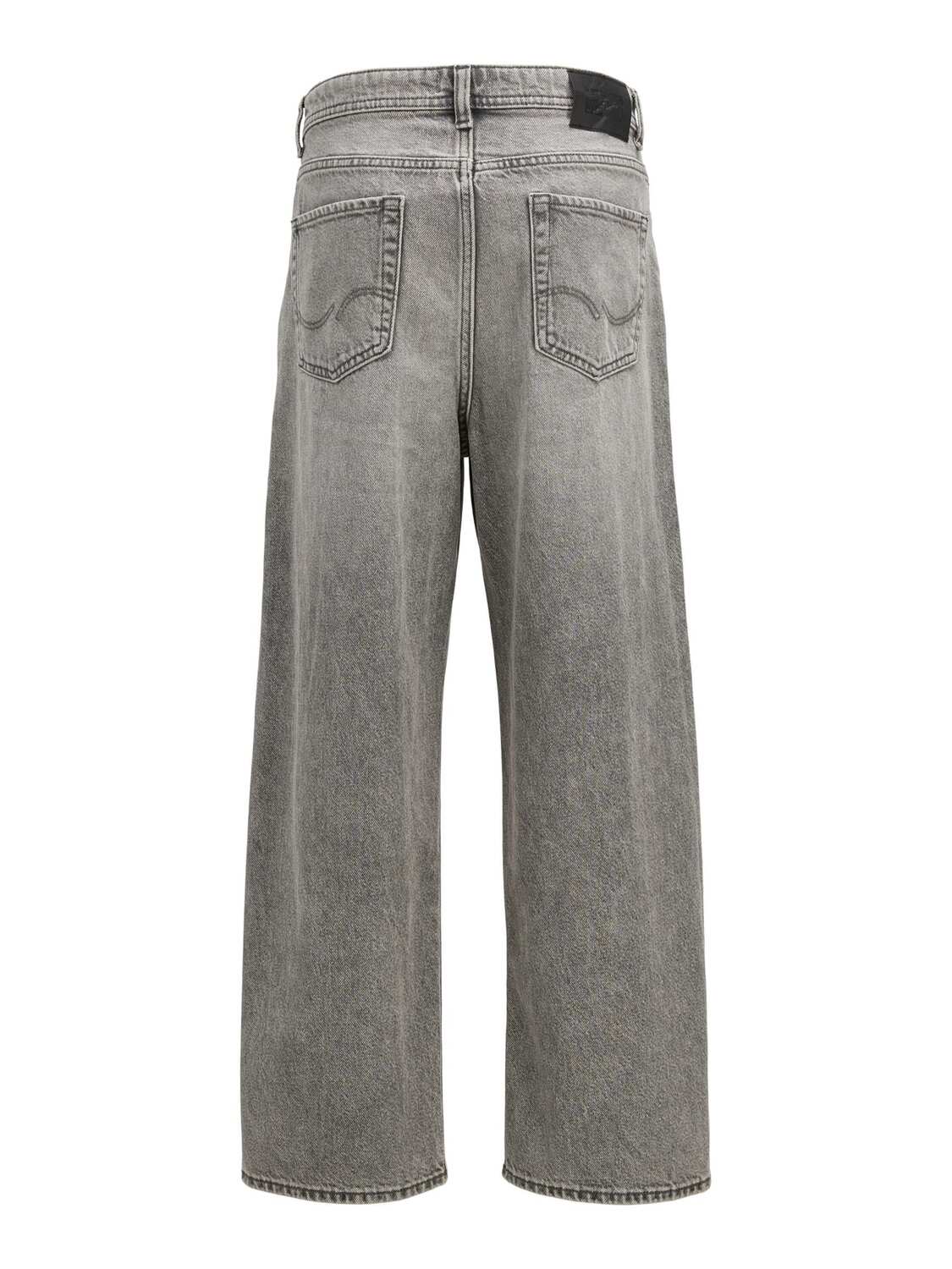 Jack & Jones Junior Багги джинсы 'JJIRON JJORIGINAL' в сером дениме — фото 2
