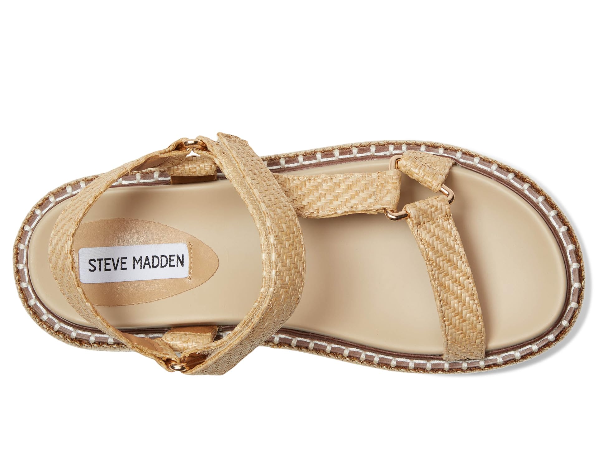 Сандалии Steve Madden Lagoon, цвет Natural Raffia — фото 2