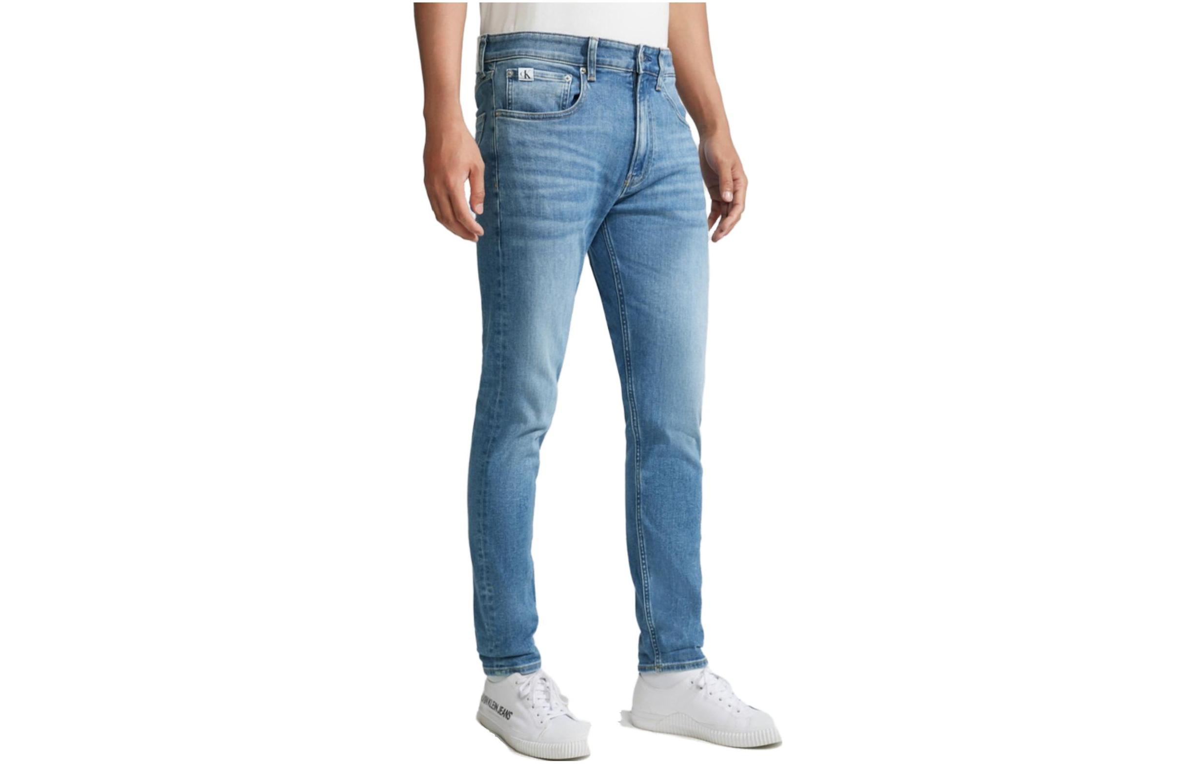 

Футболка CALVIN KLEIN Jeans мужская джинсовая темно-синяя