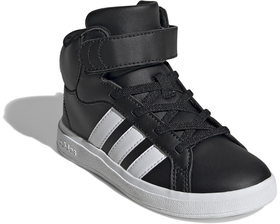 

Кроссовки adidas Kids Grand Court Mid Shoes, цвет Black/White/Black