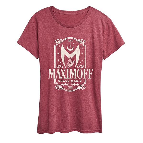 

Футболка с принтом Women's the scarlet witch maximoff chaos magic distressed Marvel, Heather Dark Red, Красный, Футболка с принтом Women's the scarlet witch maximoff chaos magic distressed Marvel, Heather Dark Red