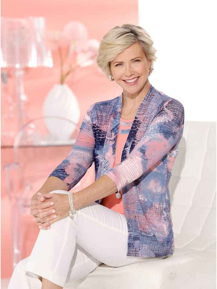 

WITT WEIDEN Футболка 2-в-1 с принтом фламинго темно-синего цвета, Синий, WITT WEIDEN Футболка 2-в-1 с принтом фламинго темно-синего цвета