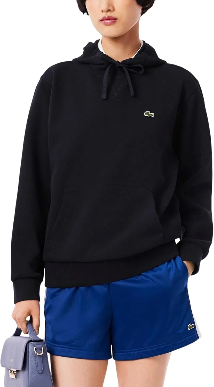 Худи Lacoste Piqué Abysm, из органического хлопка, синий