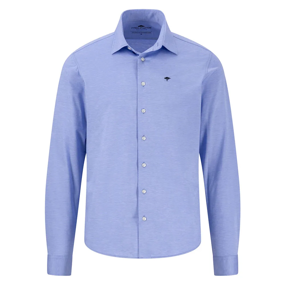 

Рубашка Fynch Hatton 24/7 Explorer Jersey Solid, синий