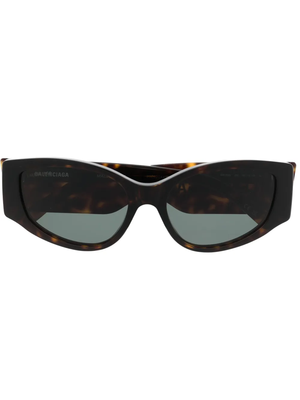 

Солнцезащитные очки с логотипом Balenciaga Eyewear, коричневый
