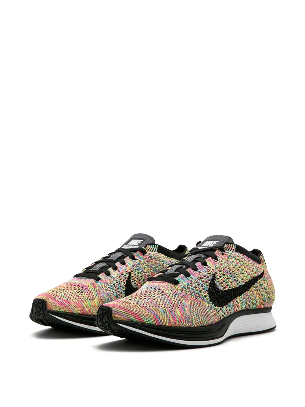 Кроссовки 'Flyknit Racer' Nike, мультиколор — фото 2