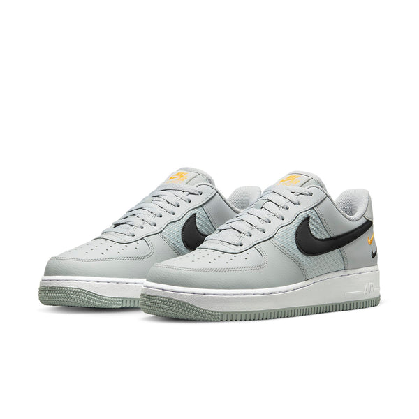 Кроссовки air force 1 '07 'double swoosh - wolf grey' Nike, серый — фото 3