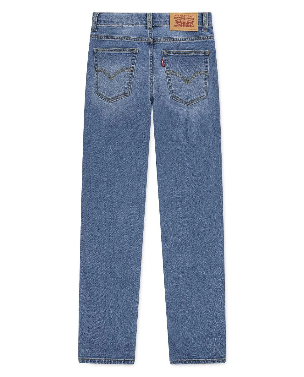 Джинсы прямого и узкого кроя 502 Regular Tapered для мальчика Levi's, синий — фото 2
