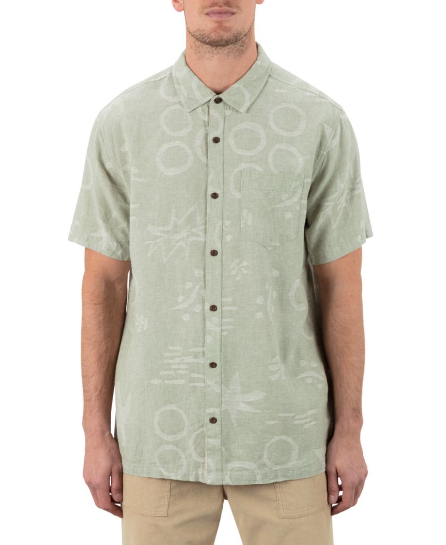 

Мужская рубашка с коротким рукавом "Энсинитас" Hurley, Heavy meadow