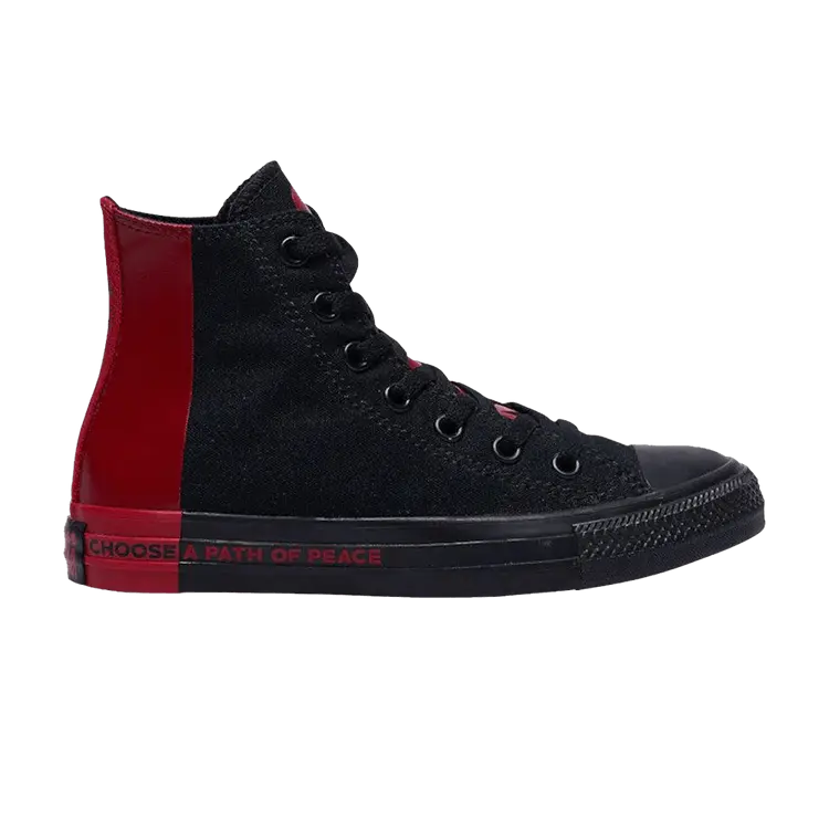

Кроссовки Converse Chuck Taylor All Star High GS 'Seek Peace', черный