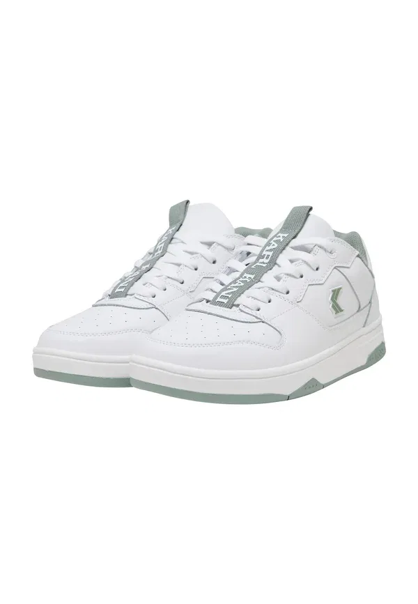 Кроссовки Karl Kani 89 2k Tongue Tape Trainers, белый оливковый — фото 2