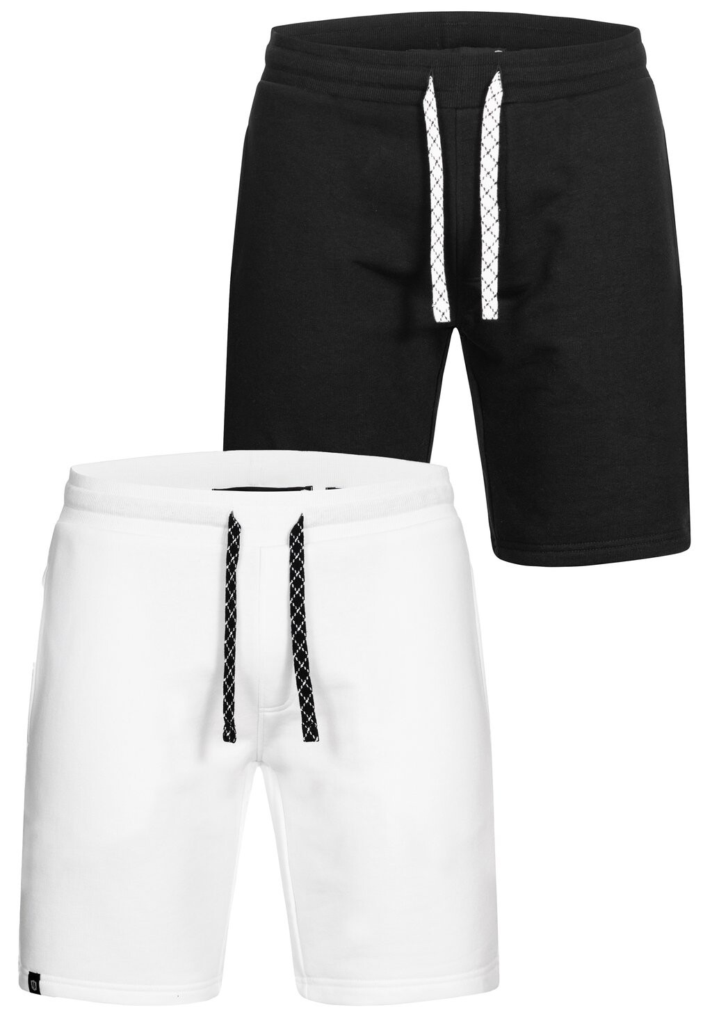 

Шорты 2 PACK EDDY INDICODE JEANS, цвет offwhite black
