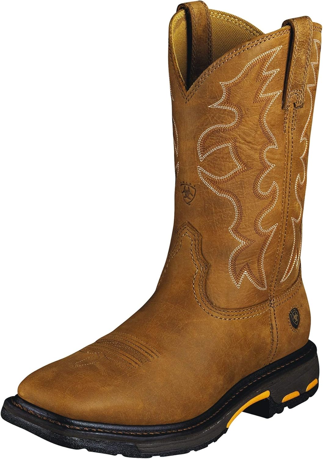 Мужские ботинки ARIAT Groundbreaker с широким носком и стальной защитой H2O, Dark Earth — фото 2